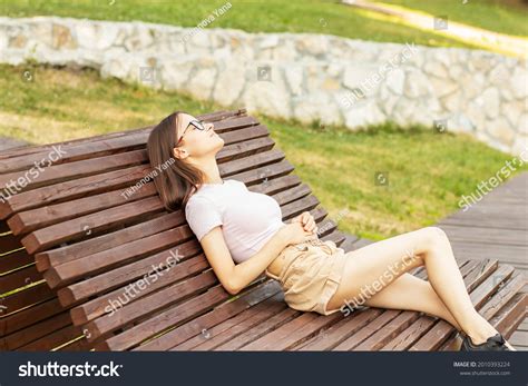 Teen Sunbathing Stock Photos, Images & Pictures